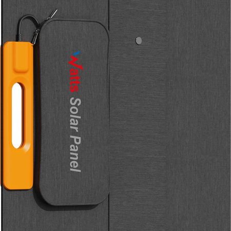 Wonder Ws120 - 120W solar panel with USB-C PD 30W & USB-A QC 18W output (Black)