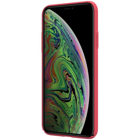 Nillkin Super Frosted Shield - Apple iPhone 11 Pro Case with Logo Cutout (Bright Red)