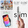 Spigen Liquid Crystal Glitter - pouzdro pro iPhone 15 (průhledné)