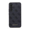 Guess 4G Metal Gold Logo - Samsung Galaxy S23 FE Hülle (Grau)