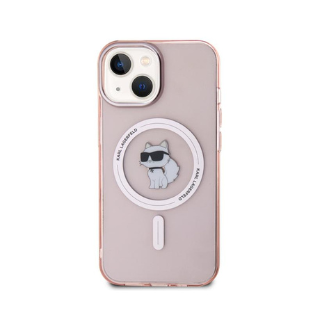 Karl Lagerfeld IML Choupette MagSafe - Case for iPhone 15 (pink)
