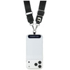 Karl Lagerfeld Universal Crossbody Strap Tether Patch Karl Metal Logo - Universal Phone Strap / Lanyard (Black)