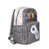 Gameration - Retro School Backpack (grey)