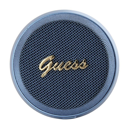 Guess Magnetic Script Metal Logo - Bluetooth Speaker V5.3 (blue)