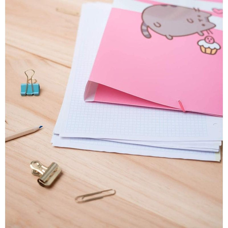 Pusheen - Collection Rose porte-documents en caoutchouc (24,5 x 34,5 cm)