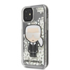 Karl Lagerfeld Glitter Glowdark Iconic - Coque iPhone 11