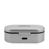 Guess True Wireless Earphones BT5.0 5H - TWS headphones + charging case (silver)
