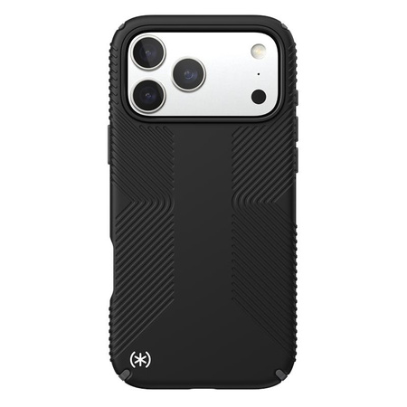 Speck Presidio2 Grip MagSafe - iPhone 17 Pro Max Case (Black / Slate Grey / White)