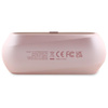 Guess Elongated Metallic Printed Logo - Bluetooth TWS Headphones + Charging Case (Pink)