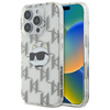Karl Lagerfeld IML Choupette Head Electroplated - Hülle für iPhone 16 Pro Max (transparent)