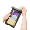Spigen A603 Universal Waterproof Case – Wasserdichte Hülle für Smartphones bis 6.9" (Black)