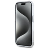 Karl Lagerfeld IML Metall Karl & Choupette Head MagSafe - iPhone 15 Pro Max Tasche (weiß)