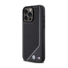 BMW Perforated Twisted Line MagSafe - Étui pour iPhone 15 Pro Max (noir)