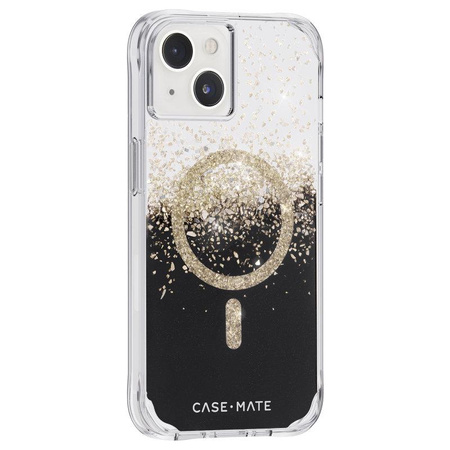 Case-Mate Karat MagSafe - iPhone 14 case decorated with onyx (Onyx)