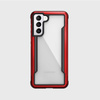 X-Doria Raptic Shield - Samsung Galaxy S21 alumínium tok (antimikrobiális védelem) (piros)