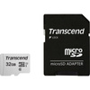 Transcend Memory microSDHC - Karta pamięci 32 GB Class 10 UHS-I U1 95/25 MB/s z adapterem