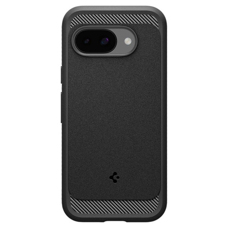 Spigen Rugged Armor MagSafe - Gehäuse für Google Pixel 9a (Mattschwarz)
