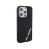 Karl Lagerfeld 3D gumi multi logó - iPhone 15 Pro tok (fekete)