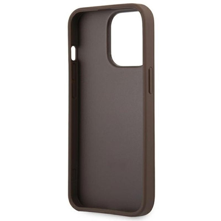 Guess 4G Printed Stripe - iPhone 13 Pro Tasche (braun)