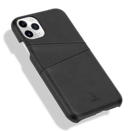 Crong Neat Cover - kryt na iPhone 11 Pro s kapsami (černý)