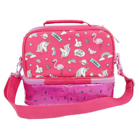 Minnie Mouse - Dwukomorowa torba termiczna