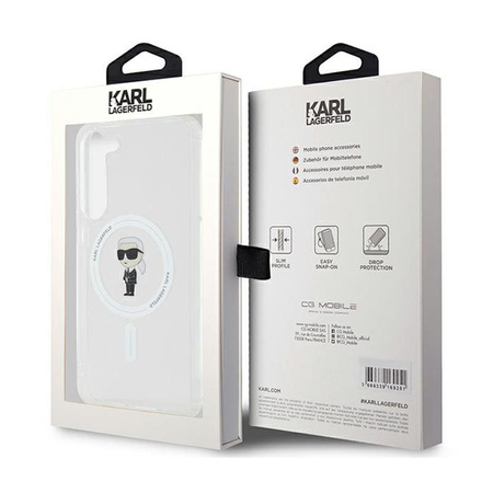 Karl Lagerfeld IML Ikonik MagSafe - Samsung Galaxy S24+ tok (átlátszó)
