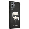 Karl Lagerfeld Saffiano Ikonik Karl`s Head - Samsung Galaxy S22 Ultra tok (fekete)