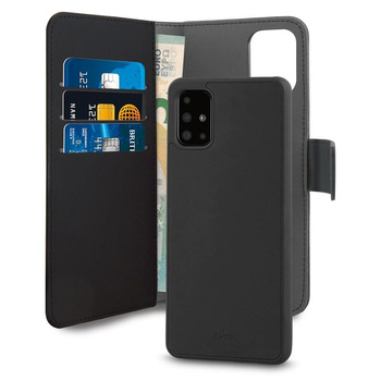 PURO Wallet Detachable - 2-in-1 Case for Samsung Galaxy A71 (black)