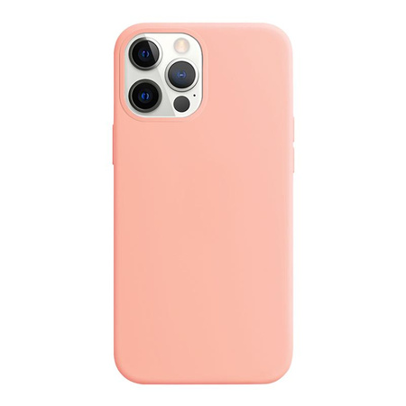 Crong Color Cover - pouzdro pro iPhone 12 Pro Max (pískově růžové)