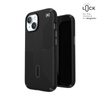 Speck Presidio2 Grip ClickLock & MagSafe - tok iPhone 16e / iPhone 15 / iPhone 14 / iPhone 13 (fekete)