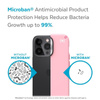 Speck Presidio2 Pro - Coque pour iPhone 13 Pro avec revêtement MICROBAN (Rosy Pink/Vintage Rose)
