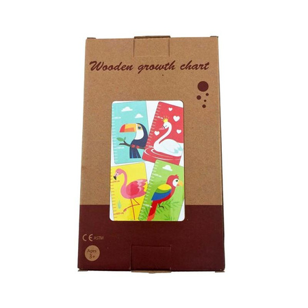 Top Bright - Drewniana miara ptaki (150 cm)