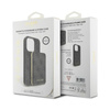 Guess Bundle Pack MagSafe 4G Metal Gold Logo - Zestaw etui + Power Bank 5000mAh MagSafe iPhone 11 (czarny)