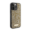 Guess Rhinestone Metal Logo - iPhone 15 Pro Case (yellow)