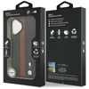 Etui do iPhone 17 MagSafe BMW M Oryginalny Skórzany Czerwony Case