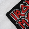 WYCIERACZKA POD DRZWI WEWNĘTRZNA, Kokosowa, z Napisem Iron Maiden, do Butów