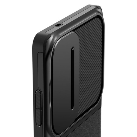 Spigen Optik Armor - tok Samsung Galaxy S25 Ultra (fekete)