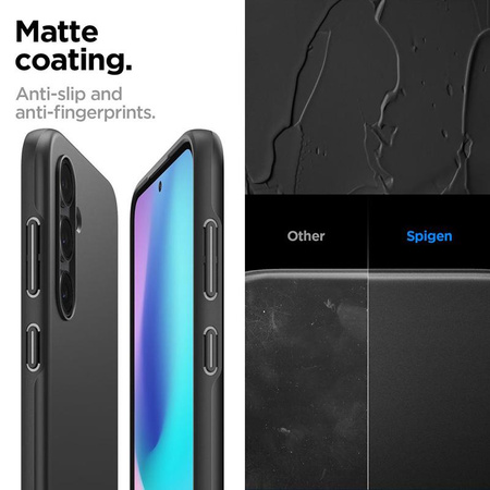 Spigen Thin Fit - Gehäuse für Samsung Galaxy S23 FE (Schwarz)