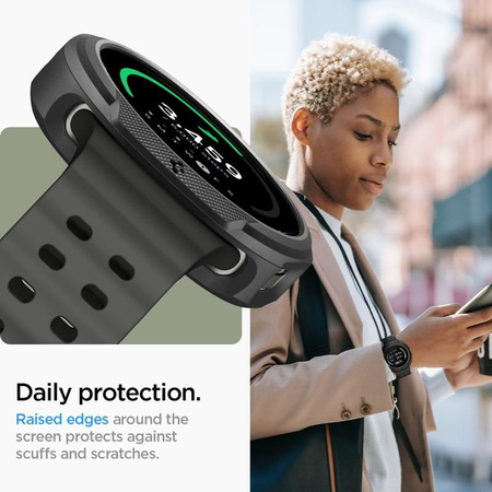 Spigen Liquid Air - Case for Samsung Galaxy Watch 8 Classic 46 mm (Matte Black)