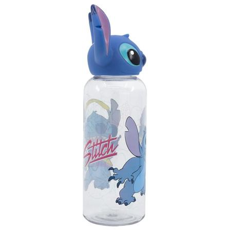 Disney Stitch – Flasche 560 ml mit 3D-Verschluss aus der Flowers-Kollektion