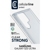 Cellularline Clear Strong - Samsung Galaxy S23 Ultra case with antimicrobial protection (clear)