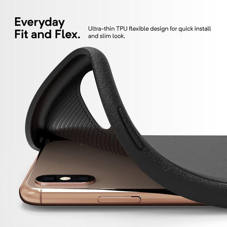 Caseology Vault Tasche - iPhone Xs Max Tasche (Schwarz)