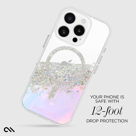 Case-Mate Karat Soap Bubble MagSafe – Etui do iPhone 16 Pro Max