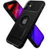 Spigen Rugged Armor - Hülle für iPhone 12 / iPhone 12 Pro (Schwarz)
