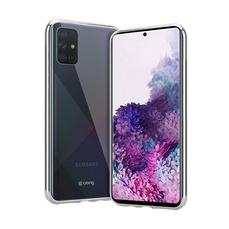 Crong Crystal Slim Hülle - Samsung Galaxy A51 Gehäuse (Transparent)