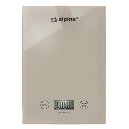 Alpina - Digital kitchen scale up to 5 kg