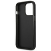 Guess Saffiano Triangle Logo Case - Coque iPhone 13 Pro Case (argent)