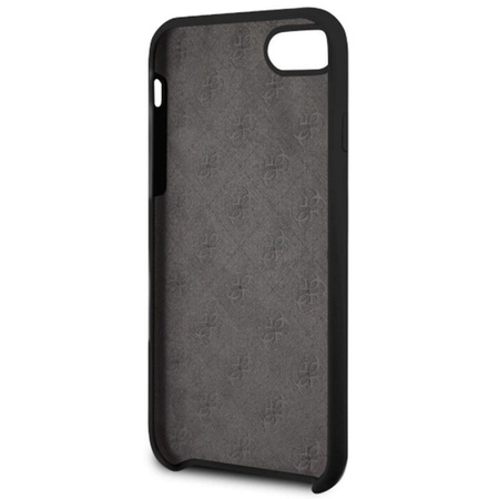Guess Silicone - Etui iPhone 8 / 7 (czarny)
