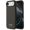 Custodia Red Bull Kevlar Logo Matt MagSafe per iPhone Air (nera)