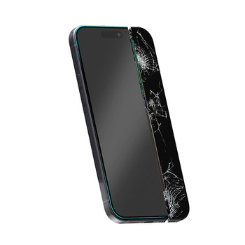 Crong Nano Glass - Törhetetlen hibrid üveg iPhone 16 Pro készülékhez